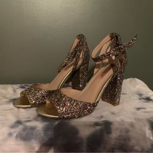 Sparkly heels